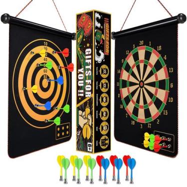 Imagem de Givevan Magnetic Dart Board para crianças com 12 dardos de 6 a 16 anos