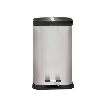 Imagem de Lixeira Quadrada Jaspe 12l