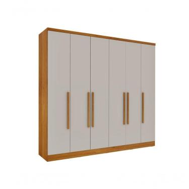 Imagem de Guarda Roupa Casal Veneza 6 Portas 4 Gavetas Tcil