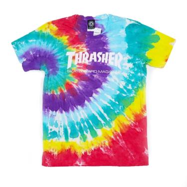 Imagem de Camiseta Thrasher Magazine Skate Mag Colored Dye - Tie Dye-Masculino