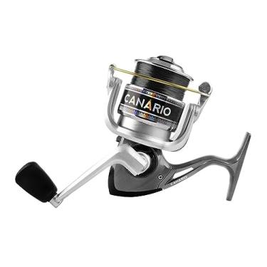 Imagem de Molinete Pesca Albatroz Canário 20 3 Rolamen Drag 4 kg Preto