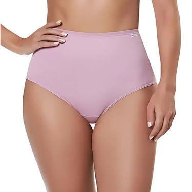 Imagem de Calcinha Alta Delrio Respirável Cobre Bumbum 100% Algodão, Make, G