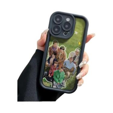 Imagem de 1 PC KPOP B-Bts Capa de telefone para iPhone 16 15 14 13 Pro Max 11 12