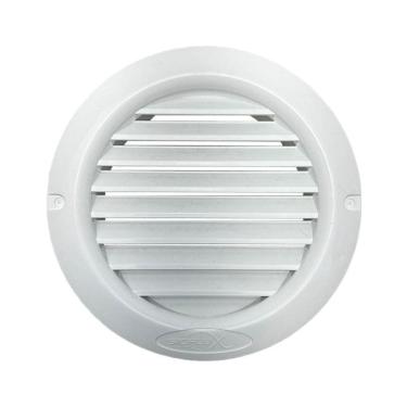 Imagem de Grade Redonda 100mm 4" Veneziana Ventilação Exaustão Grelha