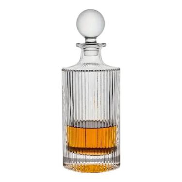 Imagem de Garrafa De Vidro Graffiato P/Whisky Licoreira Luxo 770ml - Haüskraft, 