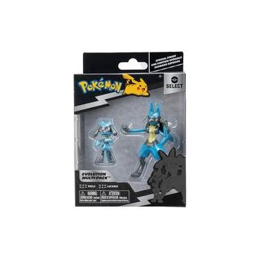Imagem de Pokemon Multipack De Evolução Com 2 Boneco Riolu E Lucario