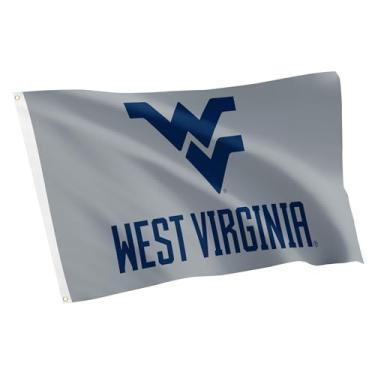 Imagem de Desert Cactus Bandeira da West Virginia University - Banner WVU Mountaineers de 9,5 x 1,5 m, tela de tecido durável interno/externo (estilo C1)
