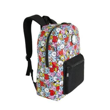 Imagem de Mochila escolar bts bt21 kpop estampa exclusiva pré escola - Clio Styl