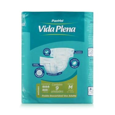 Imagem de Fralda Adulto Panvel Vida Plena M 9 Unidades