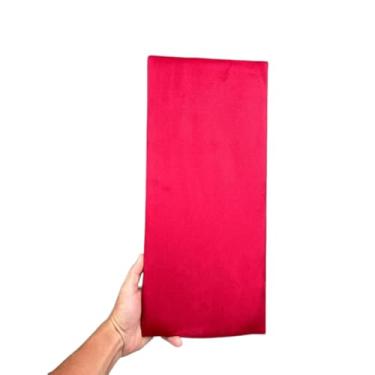 Imagem de Kit 10 Cabeceira de Cama Box Estofada Modular 45x20cm Decoração Para Quarto(VERMELHO,SOLTEIRO - 5 PLACAS)