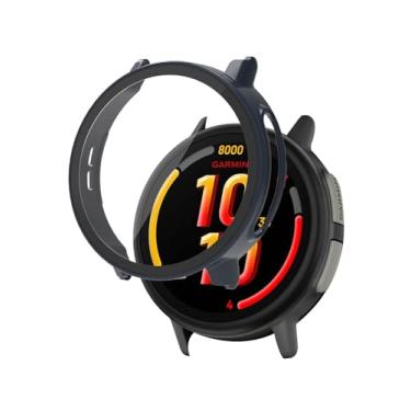 Imagem de [Pacote com 2] Capa para Garmin Bounce 2 Kids Smartwatch, capa robusta para PC, protetor de tela integrado, à prova de choque e à prova de arranhões (azul)