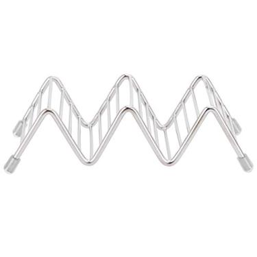 Imagem de Yosoo Suporte de Aço Inoxidável Resistente para Panquecas, Seguro para Máquina de Lavar Louça para Uso Em Restaurantes Domésticos (Grade 2/3)