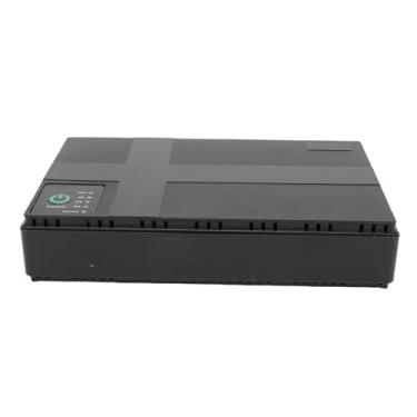 Imagem de Asixxsix UPS Battery Backup, 10400mAh 18W Surge Protector with 6 Outputs POE LAN Port, LED Power Display, Intelligent Prevention, Backup Battery Power Supply for WiFi Router Phone (plugue da ue)