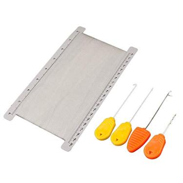 Imagem de Acessórios de Pesca Carpa com Malha PVA Esteras Agulhas para Isca Fina se Dissolve Rapidamente em Água Fria - Embalagem Tubo à Prova Pressão Pistão Inserção Fácil Adequado Pequenos Itens Alimentação