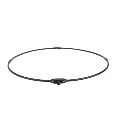 Imagem de Serounder Cabeça de Rede de Pesca Dobrável Com Material de Liga de Alumínio, Cabeça de Rede Dobrável Conveniente Com 50 Cm de Diâmetro, Ideal para Pescadores, Fios de Alta Densidade para Uso