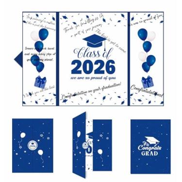 Imagem de ONANNA Decorações de graduação Classe de 2026: Livro de Visitas de Formatura 2026 Alternativo de Livro de Assinatura, Presentes de Formatura para Sua Lembrança de Graduação do Ensino Médio