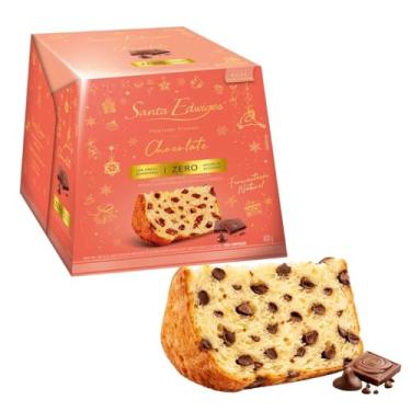 Imagem de 10 Panetone Zero Açúcar com Gotas de Chocolate Santa Edwiges