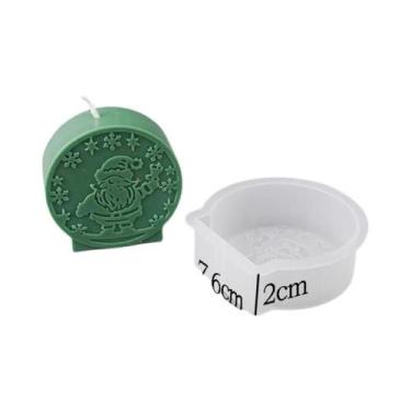 Imagem de Molde De Silicone Para Bola De Natal Artesanal, Molde De Velas DIY, Mo
