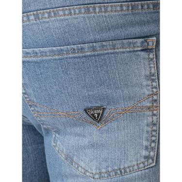 Imagem de Calça Guess Masculina Jeans Skinny Dirty Azul Médio-Masculino