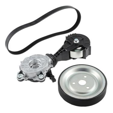 Imagem de REPAIROCK Tensionador de correia serpentina com kit de polia de bomba de água para Mini Cooper Cooper Paceman Countryman 11287598833 Conjunto de tensor de correia de transmissão 1060352 11517545958
