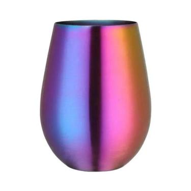 Imagem de Copo De Cerveja E Vinho De Aço Inoxidável Com Revestimento De Titânio 