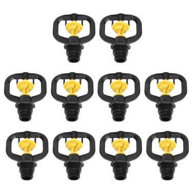 Imagem de GLOGLOW Aspersor de Microbocal Rotativo, Bico de Irrigação de Jardim de Plástico, 10 Peças G1/2 G3/4 para Gramados e Estufas