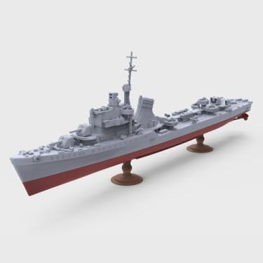 Imagem de MRY-SFW Kit de modelo militar 1/2000 da marinha italiana Caio Duilio Class Destroyer ITS Maggioni Casco completo