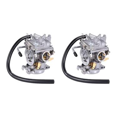 Imagem de Bumdenuu Conjunto de carburador de alumínio 2X XV250 XV125 QJ250 XV 250 XV 125 para Virago 125 XV125 1990-2014