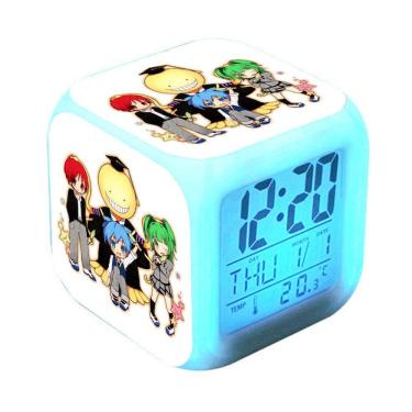 Imagem de Despertador, assassinatos, salas de aula, quadrado, LED, digital