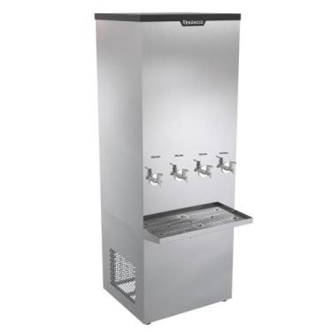 Imagem de Bebedouro Industrial 200 Litros Venâncio Inox 3 Torneiras Geladas 1 Na