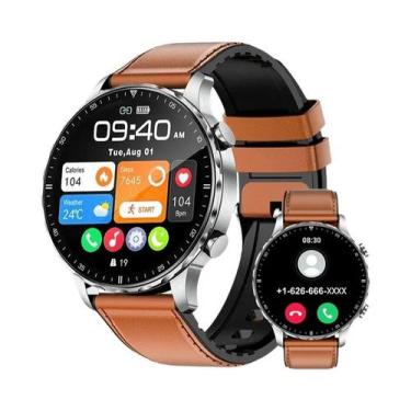 Imagem de Relógio Inteligente Masculino À Prova D'Água Bluetooth LIGE Com Tela S