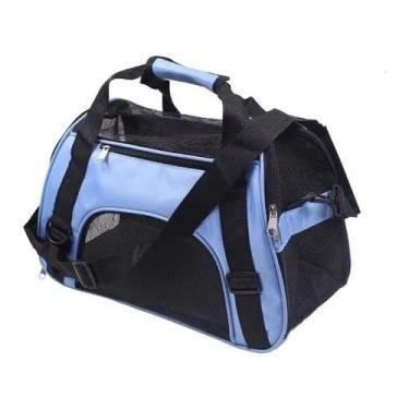 Imagem de Bolsa de Transporte Pet para Cães e Gatos Pequenos – Flexível, Confortável e Ventilada