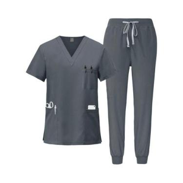 Imagem de Jaleco Cirúrgico Leve E De Secagem Rápida Para Homens E Mulheres, Unif