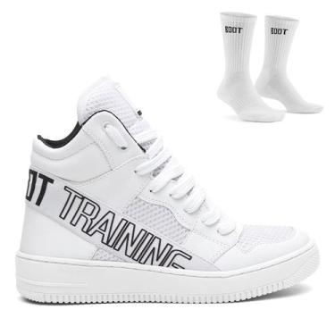 Imagem de Bota de Treino Feminino Boot Training Elastic + Meia Fitness Gym - Boo