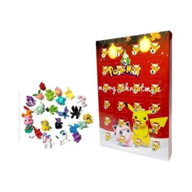 Imagem de Calendário Do Advento Pokémon Para Crianças Caixa Pikachu Charizard Fi