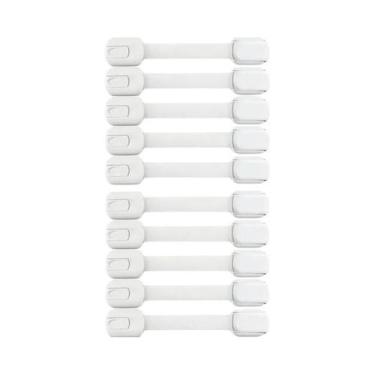 Imagem de Travas De Segurança Para Bebês, Fechos Adesivos Para Armários E Gaveta