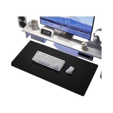 Imagem de Protetor De Mesa Grande Em Couro Para Mouse E Teclado Para Escritório 