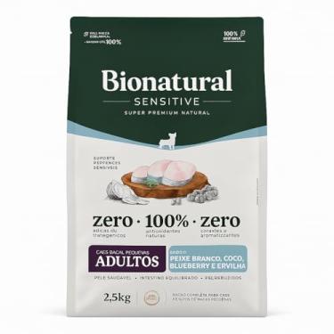 Imagem de RAÇÃO BIONATURAL PRIME CÃES SENSITIVE PORTE PEQUENO PEIXE BRANCO 2,5KG