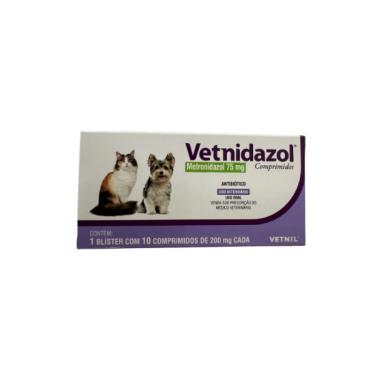 Imagem de Vetnidazol 75 mg - 10 comprimidos