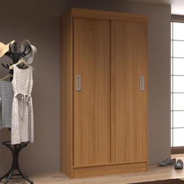 Imagem de Guarda Roupa Solteiro 2 Portas de Correr Berlim Evidência Móveis, Cina