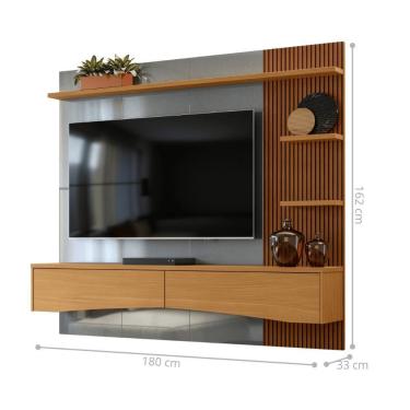 Imagem de Painel Kiev Cinza Perolizado-tauari Ripado