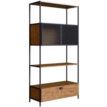 Imagem de Estante Em Aço E 1 Gaveta York Vermont Artesano Vermont - ARTESANO MÓV