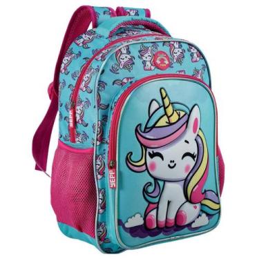 Imagem de Mochila Unicórnio Escolar Infantil Juvenil Para Meninas - Yepp
