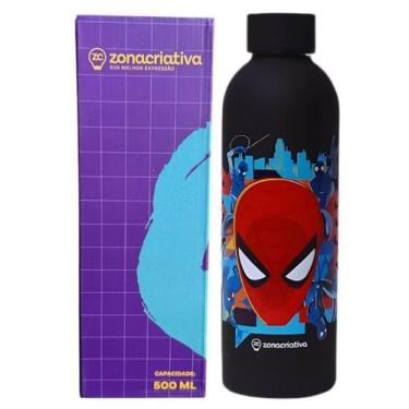 Imagem de Garrafa Térmica Max 500ML Marvel Spider-Man  Disney  Vingadores  Aço I