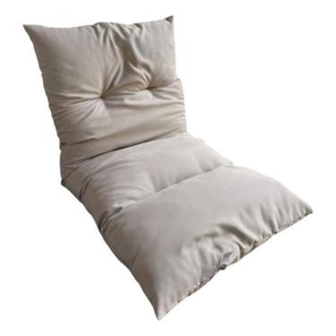 Imagem de Colchonete Almofada Espreguiçadeira Futon 120x60 Cm Cadeira Sofá Palle
