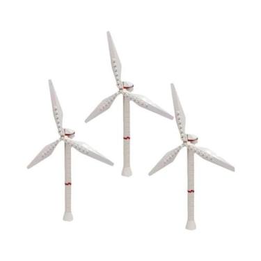 Imagem de Kit De Blocos De Montar DIY: Cenário De Jardim Com Moinho De Vento - M