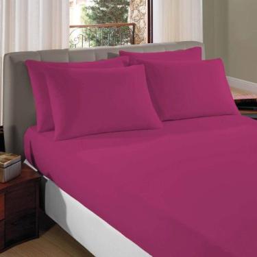 Imagem de Lençol Solteiro Liverpool com Elástico Avulso 1 Peça Tecido Malha Fio 