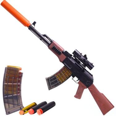 Imagem de Brinquedo Lançador de Dardos AK-47 - Castela