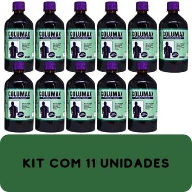 Imagem de Suplemento Alimentar Columax Natural Frasco 500ml Kit Promocional 11 U