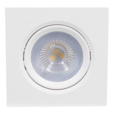 Imagem de Spot Quadrado De Embutir Led 5W Luz Amarela Inspire Bivolt